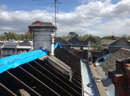 Slate-Roof-replacement-To-Metal-Zincalume